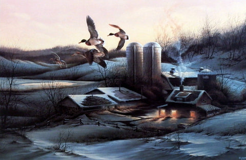 Terry Redlin Evening Company