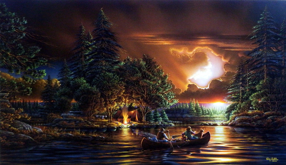 Terry Redlin Evening Rendezvous