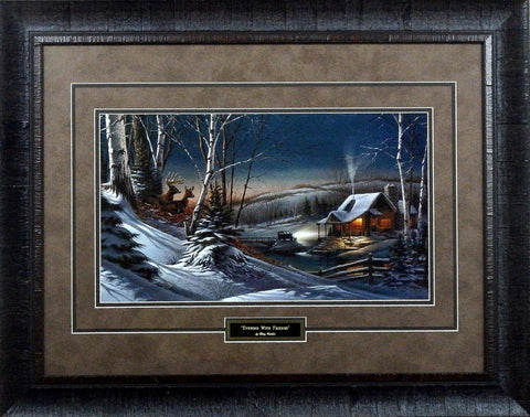 Terry Redlin Evening with Friends-Framed Art Print