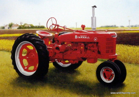 Charles Freitag Picture of Farmall Tractor
