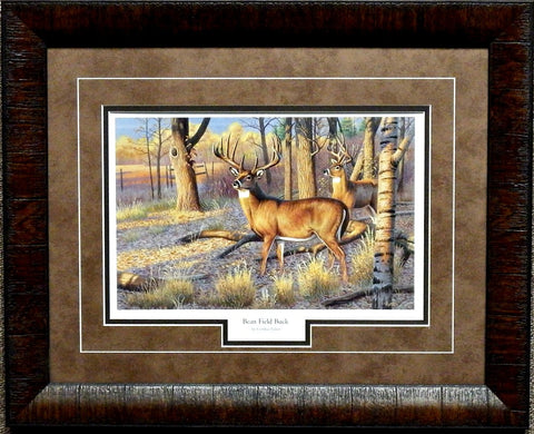 Cynthie Fisher Beanfield Buck-Framed - 21"x17" Open Edition