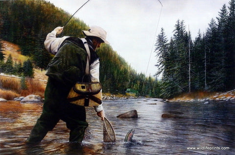 Kevin Daniel Fishing the Gallatin