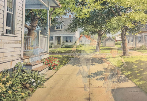Charles Peterson Flying Solo S/N Art Print