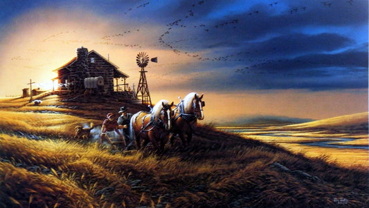 Terry Redlin For Amber Waves of Grain
