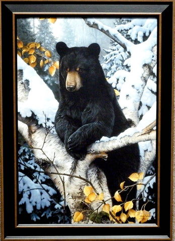 Jerry Gadamus Lazy Boy Bear Print-Framed