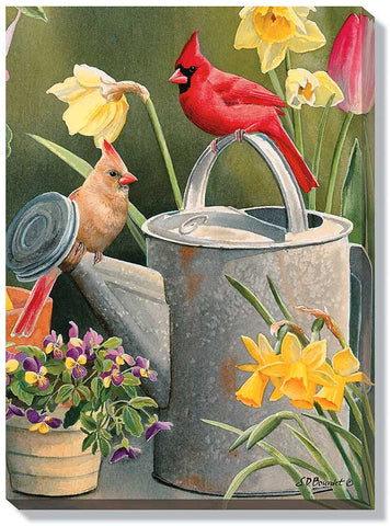 Susan Bourdet Garden Delights - Cardinals