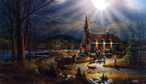 Terry Redlin God Shed His Grace On Thee