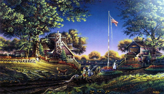 Terry Redlin Patriotic Print GOOD MORNING, AMERICA! 