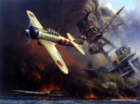 Don Kloetzke World War II Pearl Harbor Art Print