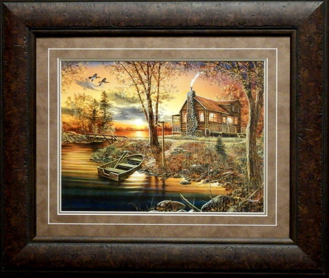 Jim Hansel As Night Falls-Framed