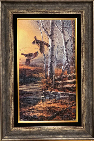 Terry Redlin Breaking Cover Grouse Art Print 18 x 26.5