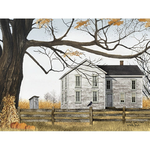 Billy Jacobs Harvest Time House Pumpkin Farm Art Print