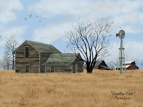 Billy Jacobs Forgotten Fields Country Farm Art Print