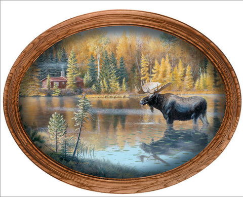 Jim Kasper The Loner-Moose Framed