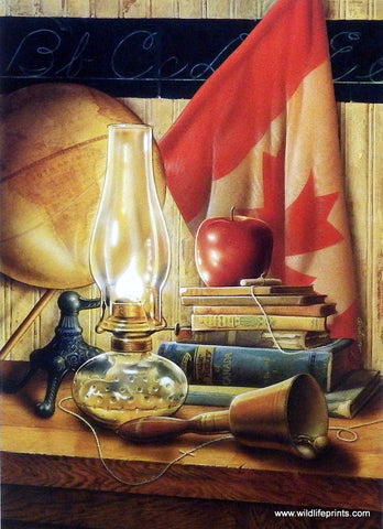 Doug Knutson Canadian School teacher print
