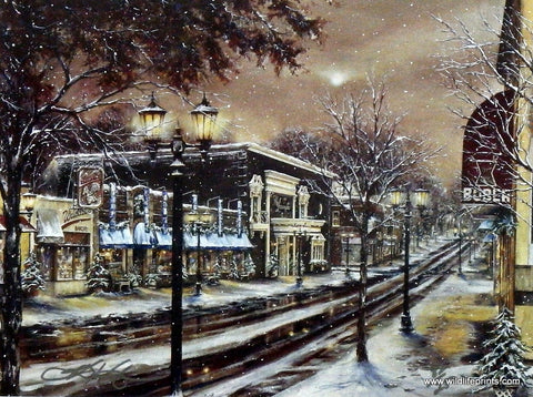 Susan Amidon Moonlight On Grand Avenue