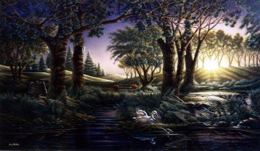 Terry Redlin Morning On The Green