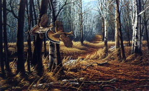 Terry Redlin Old Logger's Trail