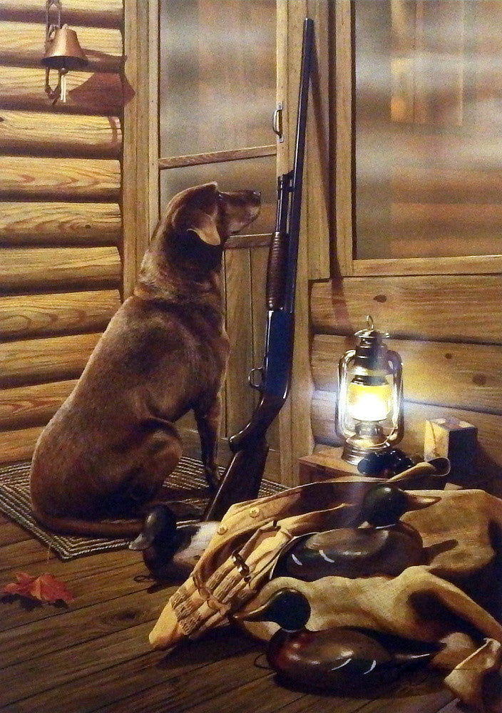 Scot Storm Opening Day- Chocolate Lab