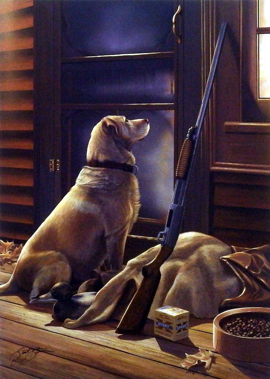 Scot Storm Opening Day- Yellow Lab