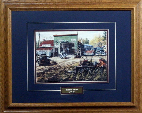 Ken Zylla Precious Metals- Framed