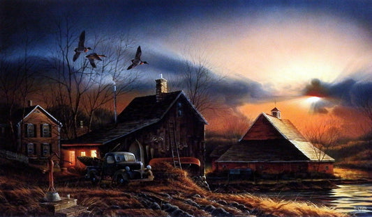 Terry Redlin Prepared For The Season