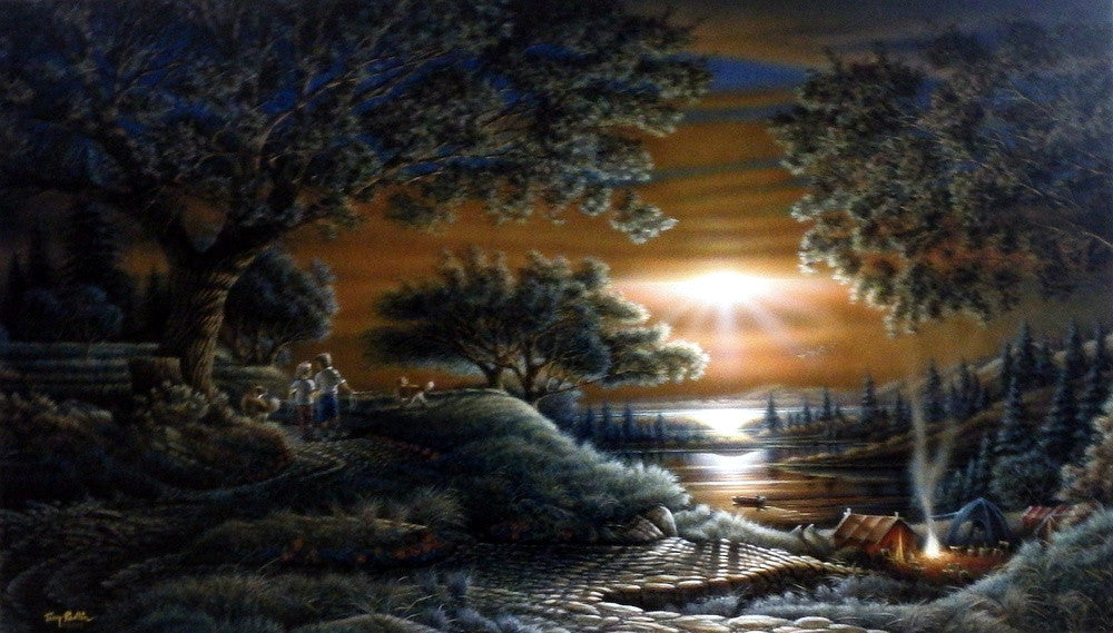 Terry Redlin Puppy Love