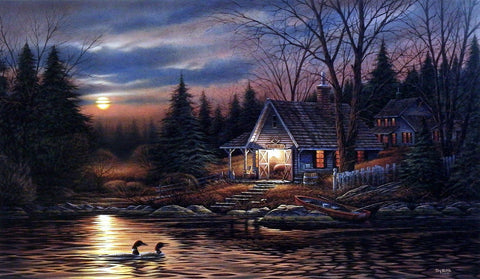 Terry Redlin Quiet Of The Evening