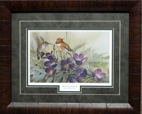 Gamini Ratnavira Allen's Hummingbird Print-Framed