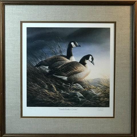 Terry Redlin Set of 4 Geese S/N Art Prints- All Framed