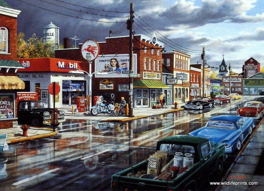 Ken Zylla Reflections Of Main Street