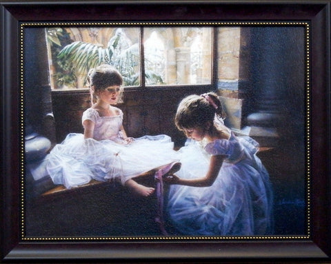 Sandra Kuck "Helping Hands" Framed