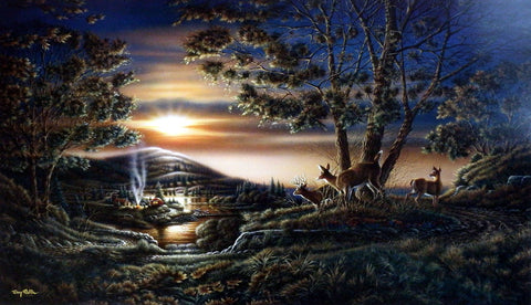 Terry Redlin Sharing the Sunset