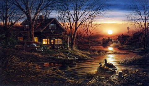 Terry Redlin Shoreline Neighbors