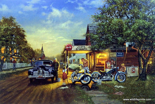 Dave Barnhouse Spring Cleaning - 25.5"x17"- Signed Edition