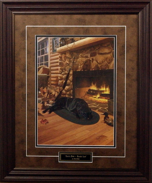Scot Storm Day's End-Black Lab-Framed