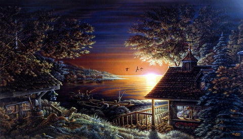 Terry Redlin Sunset Retreat