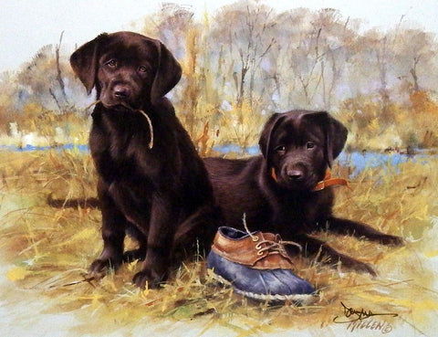 James Killen That's My Puppy-Chocolate Lab