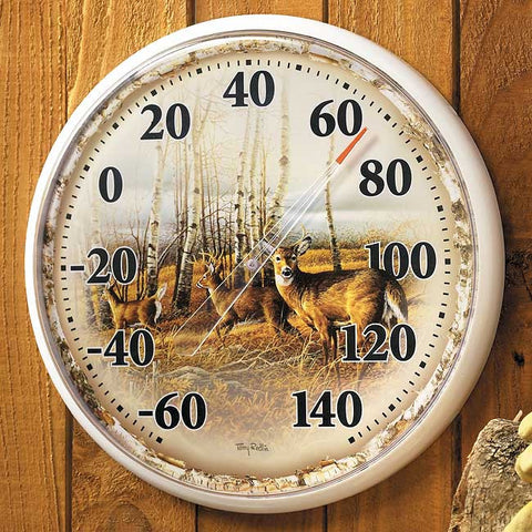 Thermometer- Terry Redlin The Birch Line