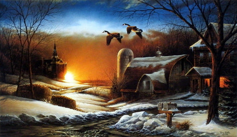 Terry Redlin The Sharing Season II