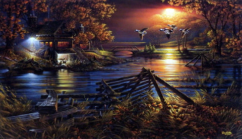 Terry Redlin The Social Hour