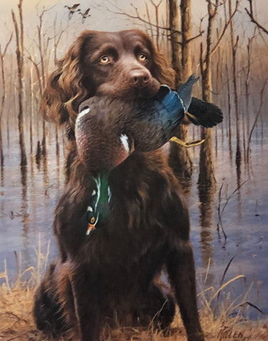 James Killen Top Dog Boykin Wood Duck Art Print