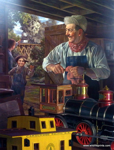 Bob Byerley Children's Print Building with Walt Disney