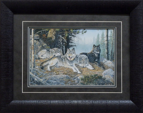 Terry Doughty Watchful Eyes-Framed