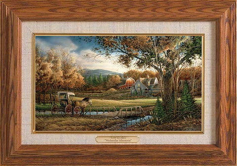 Terry Redlin Wednesday Afternoon Master Stroke-FREE SHIPPING