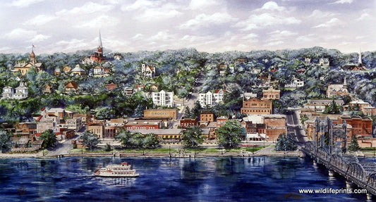 Susan Amidon Welcome to Stillwater - 35"x19"- Signed and Numbered
