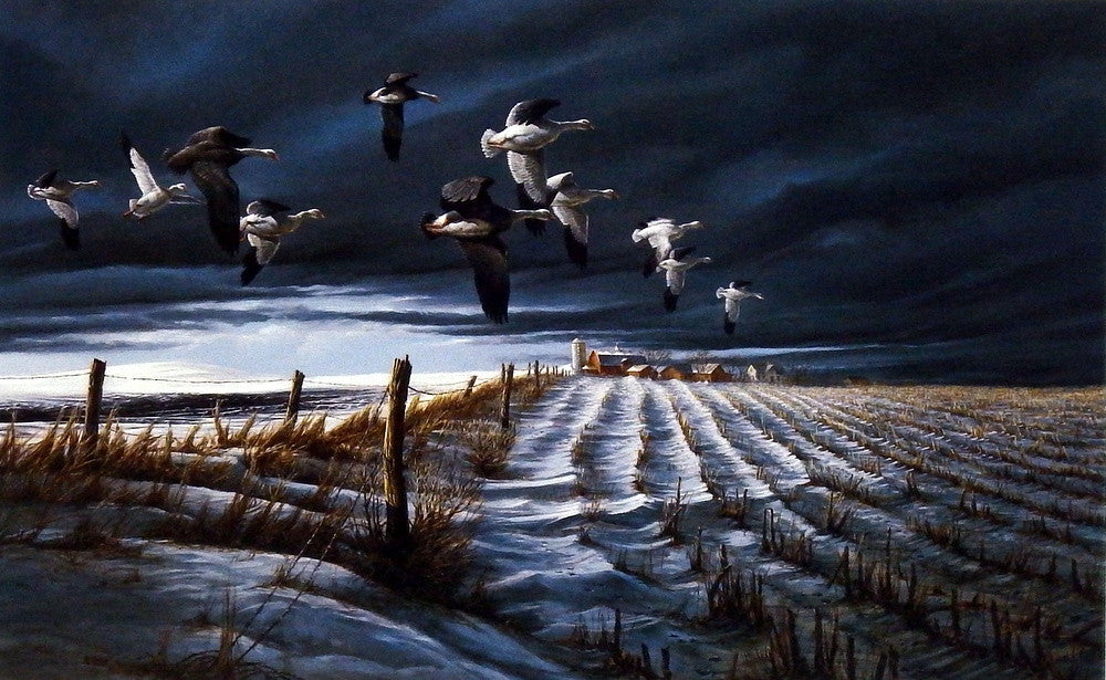 Terry Redlin Winter Snows