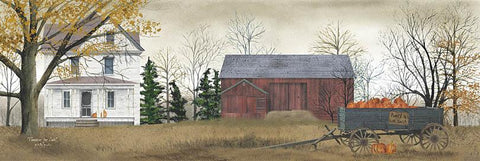 Billy Jacobs Wren with Birdhouse Art Print 12 x 36-FREE SHIPPING