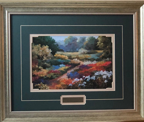 Alix Stefon Where Butterflies Play Art Print-Framed