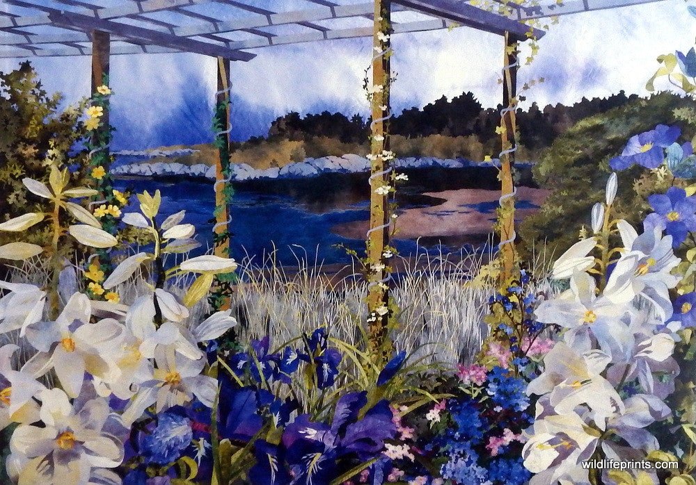 Amanda Richardson Floral Garden Art Print